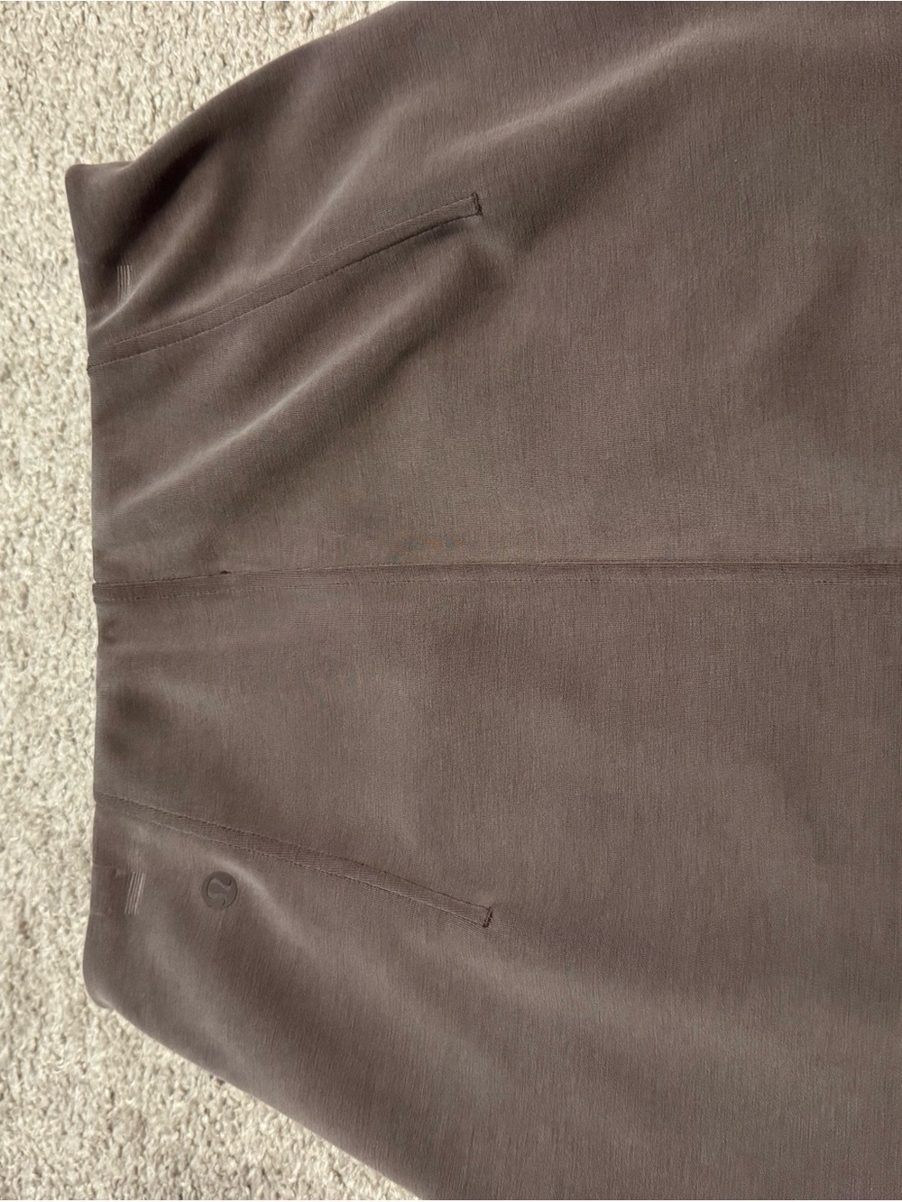 Lululemon Softstreme High Rise Midi Skirt- Size 4- Expresso - Picture 6 of 9
